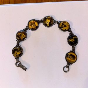 Classic monster movie bracelet